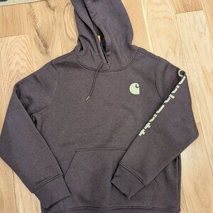 Purple Carhartt sweatshirt